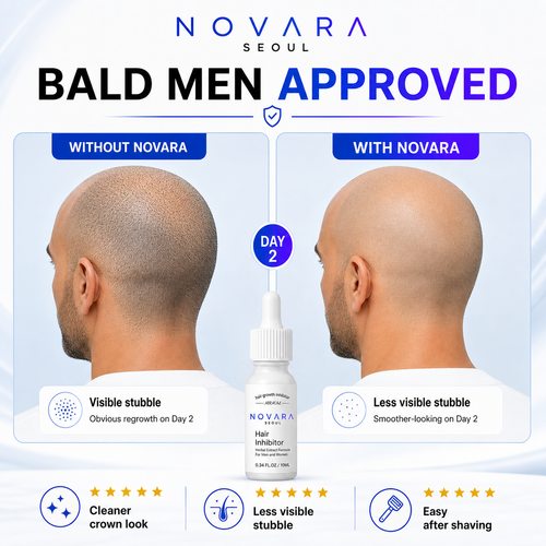NOVARA™ Precision Hair Inhibitor Serum — Targeted Drops