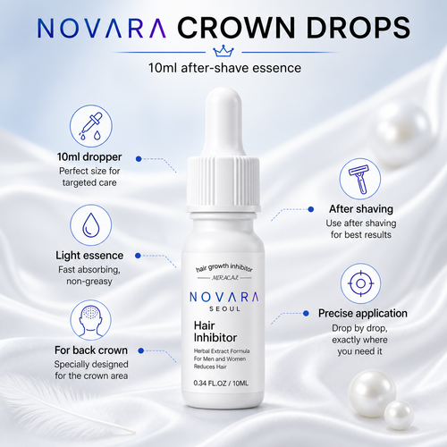 NOVARA™ Precision Hair Inhibitor Serum — Targeted Drops